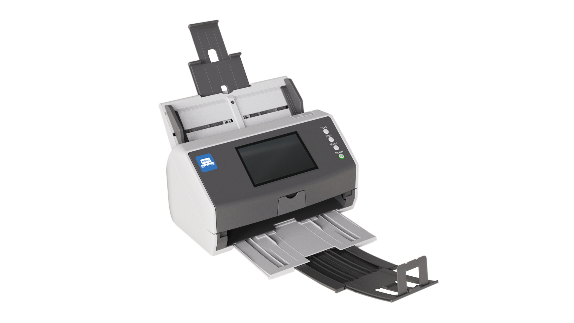 High-speed scanning one-piece machine